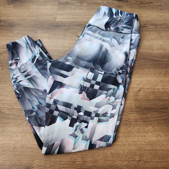 NIKE Dri-Fit Power Legend Botanical Printed Leggings - Picture 1 of 2